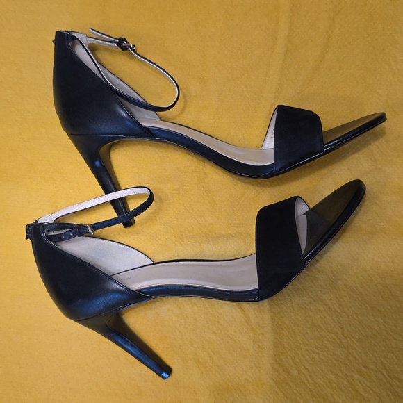NWOB Cole Haan Black Ankle Strap Heels - Picture 8 of 17
